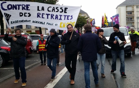 Manifestation du 14/01/2020 à Angers